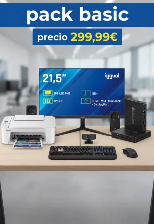 Pack Mini PC Completo